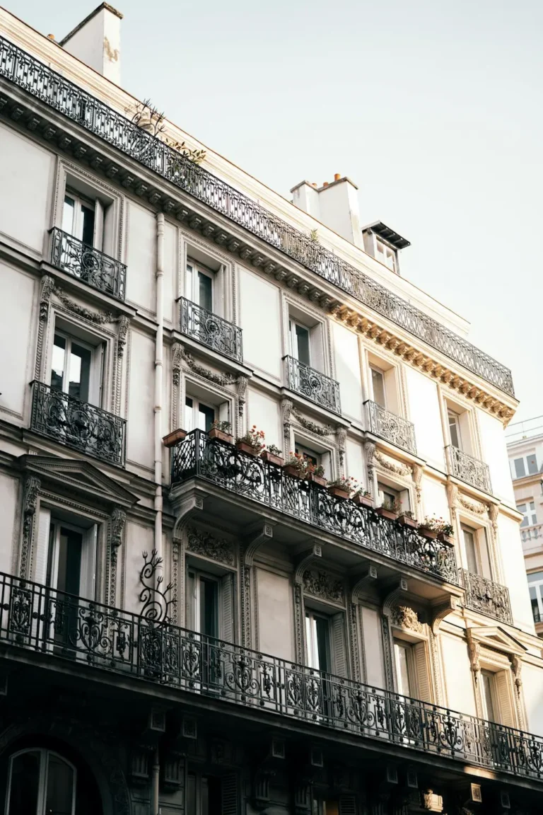 Bâtiment haussmannien à Paris